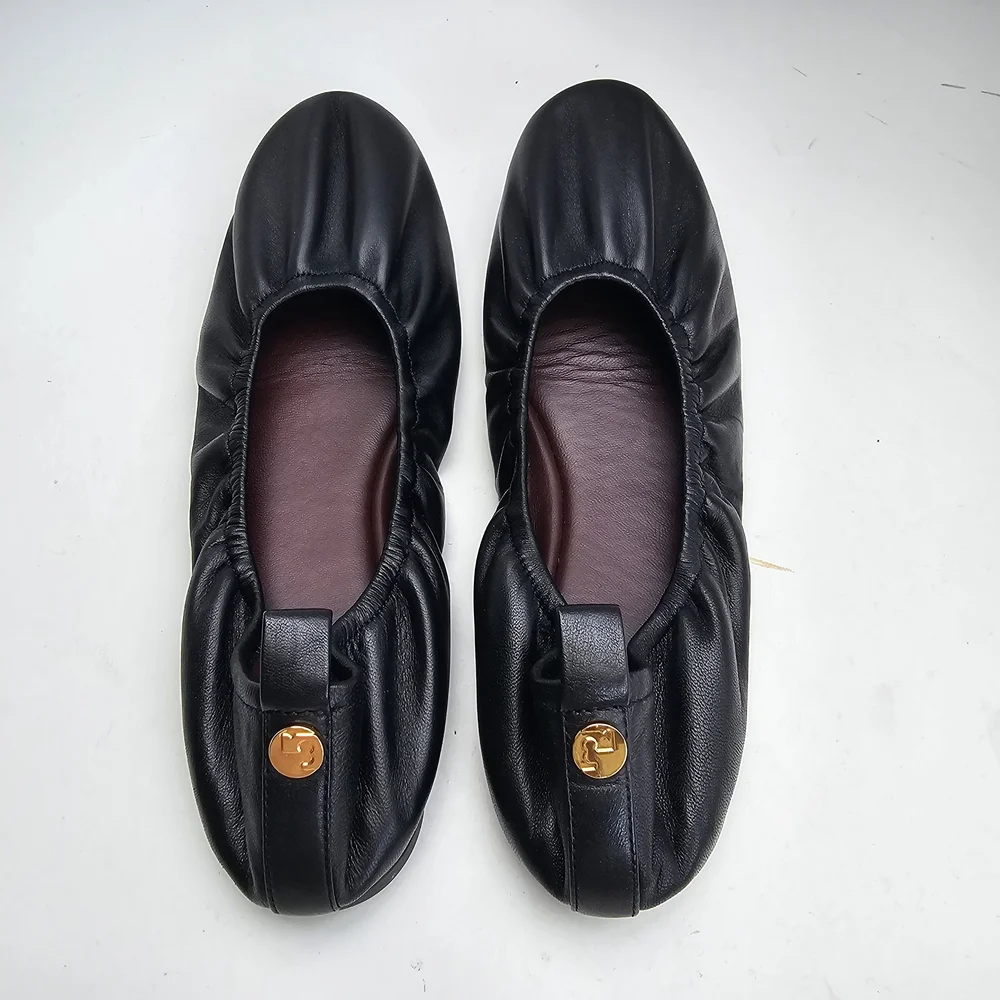 Tory Burch Leather Ballet Flats